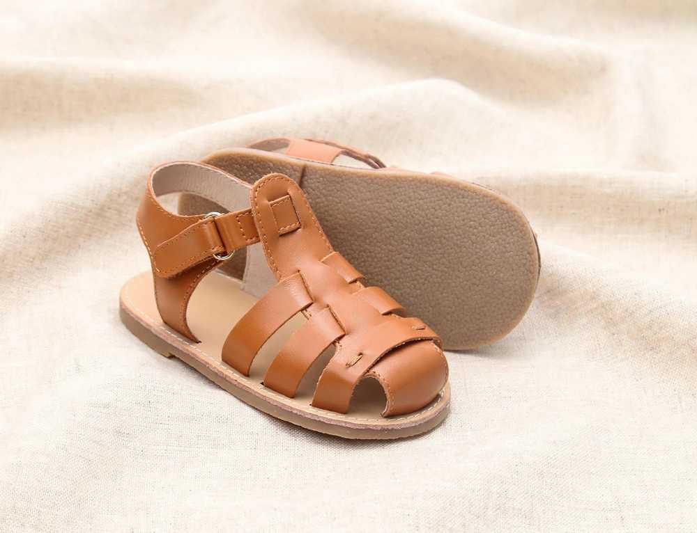 Kids' Italian Leather Sandals | Wide Toe Box & Flexible Sole For Toddlers| Venetian