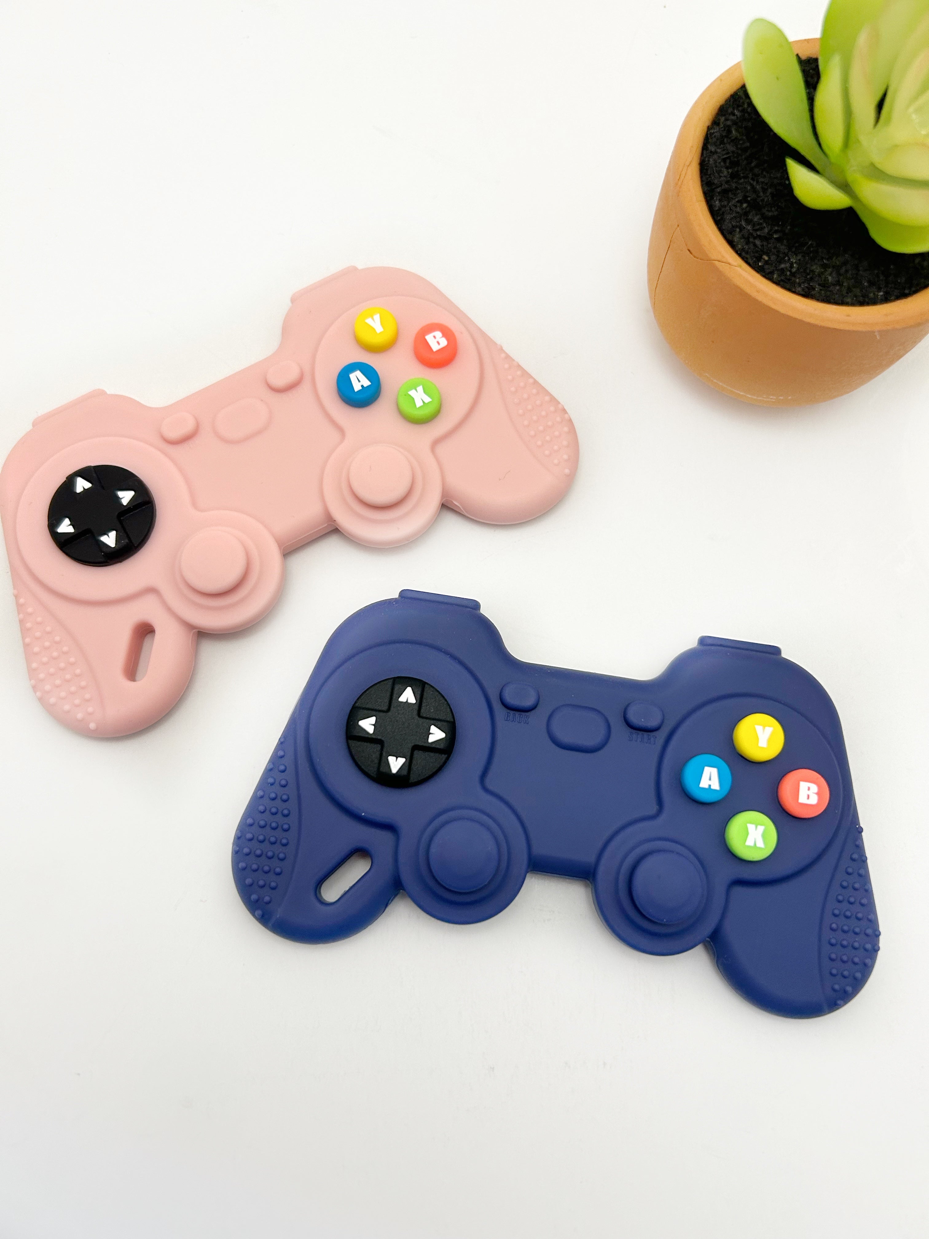 Controller Silicone Teether: Safe And Easy-to-clean Baby Teething Toy