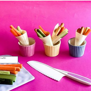 Tovla Jr. Kid-safe Knife Set | Safe Cooking Knives For Kids Ages 4+