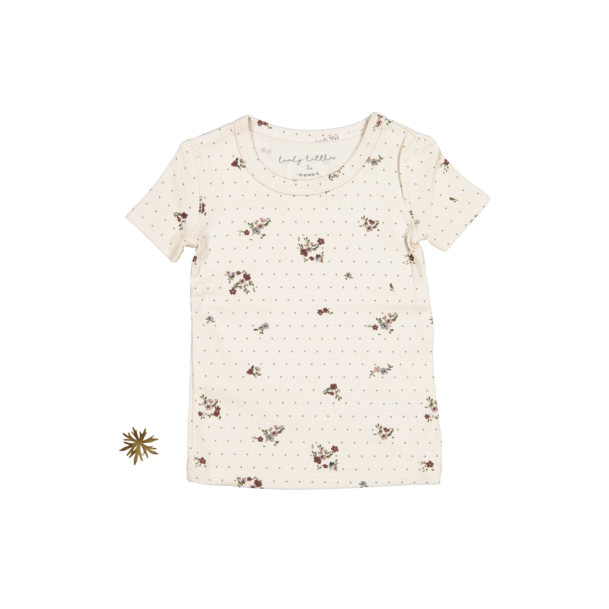 The Printed Short Sleeve Tee - Vintage Floral