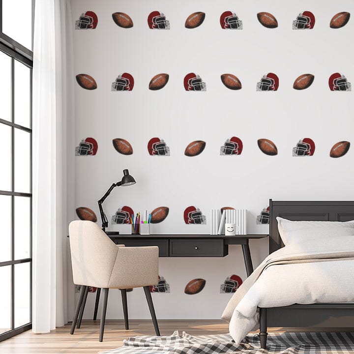Vintage Football Wall Decals