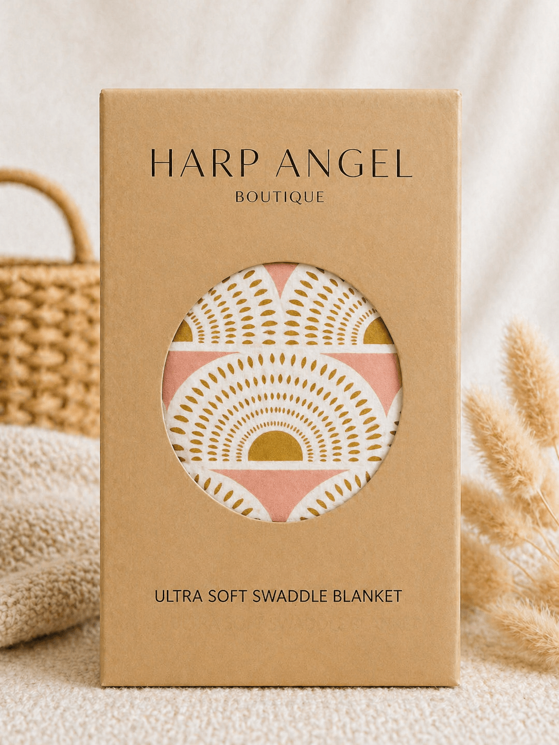 Bamboo Stretch Swaddle - Vintage Sunshine