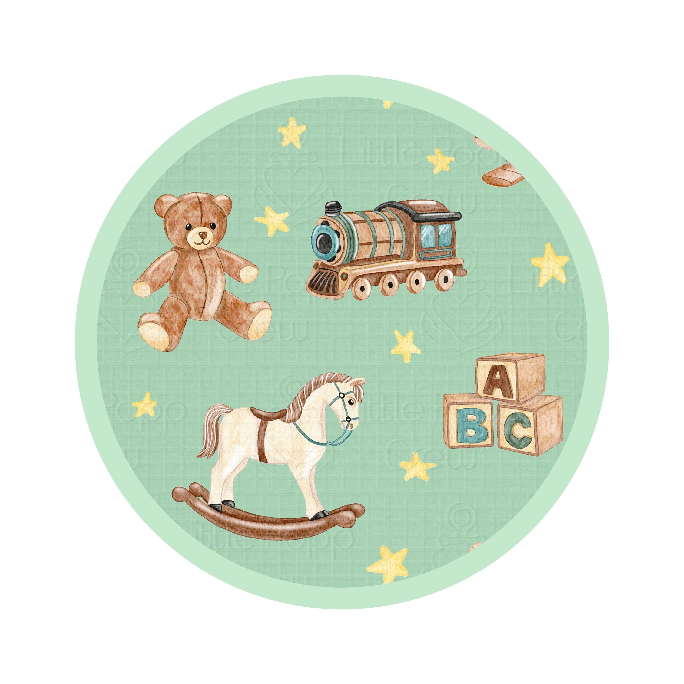 Vintage Toys | Bamboo Crib Sheet