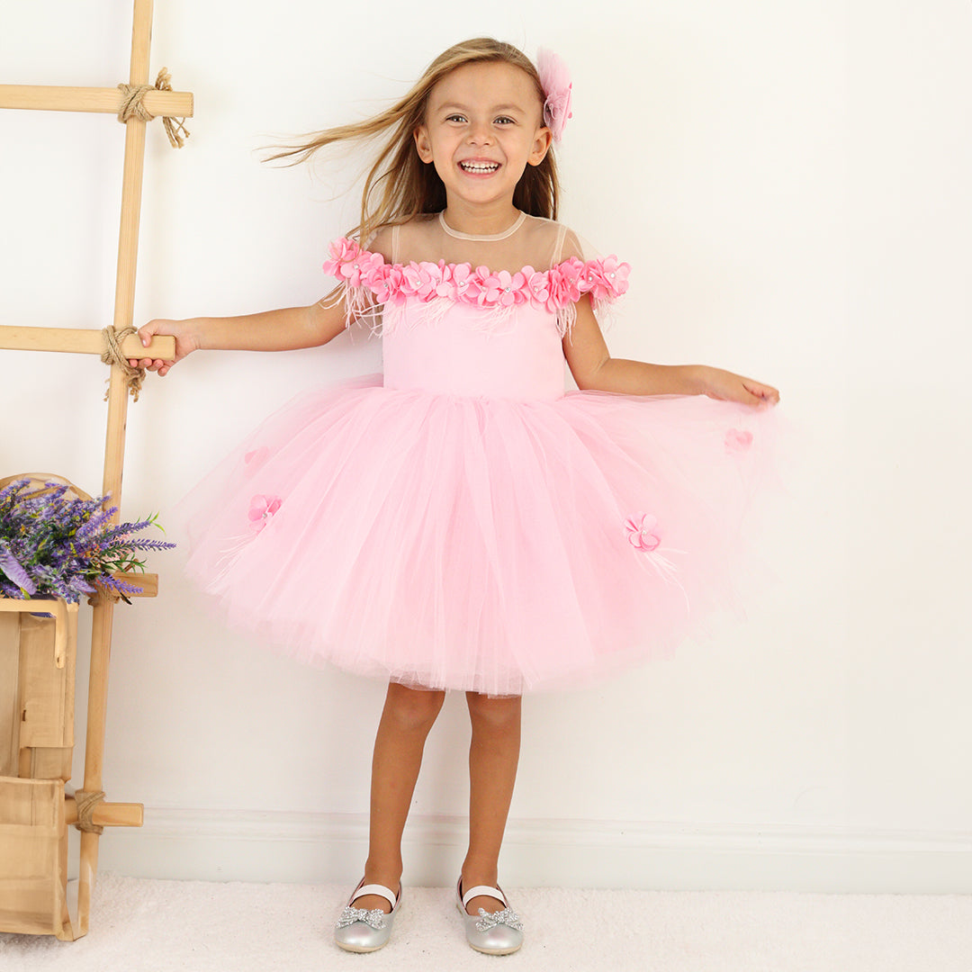Violet Pink Party Dress