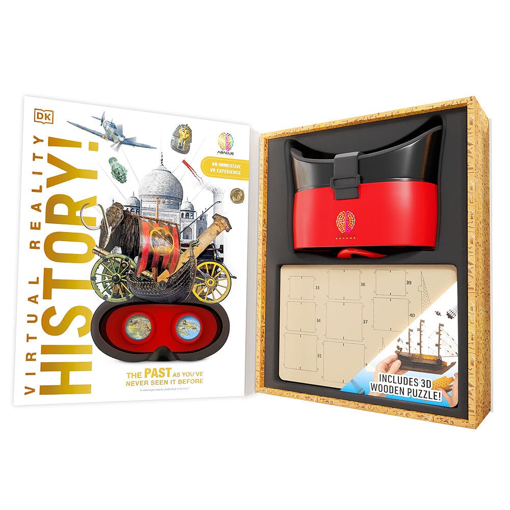 Virtual Reality Discovery Gift Set W/ Dk Book - History!