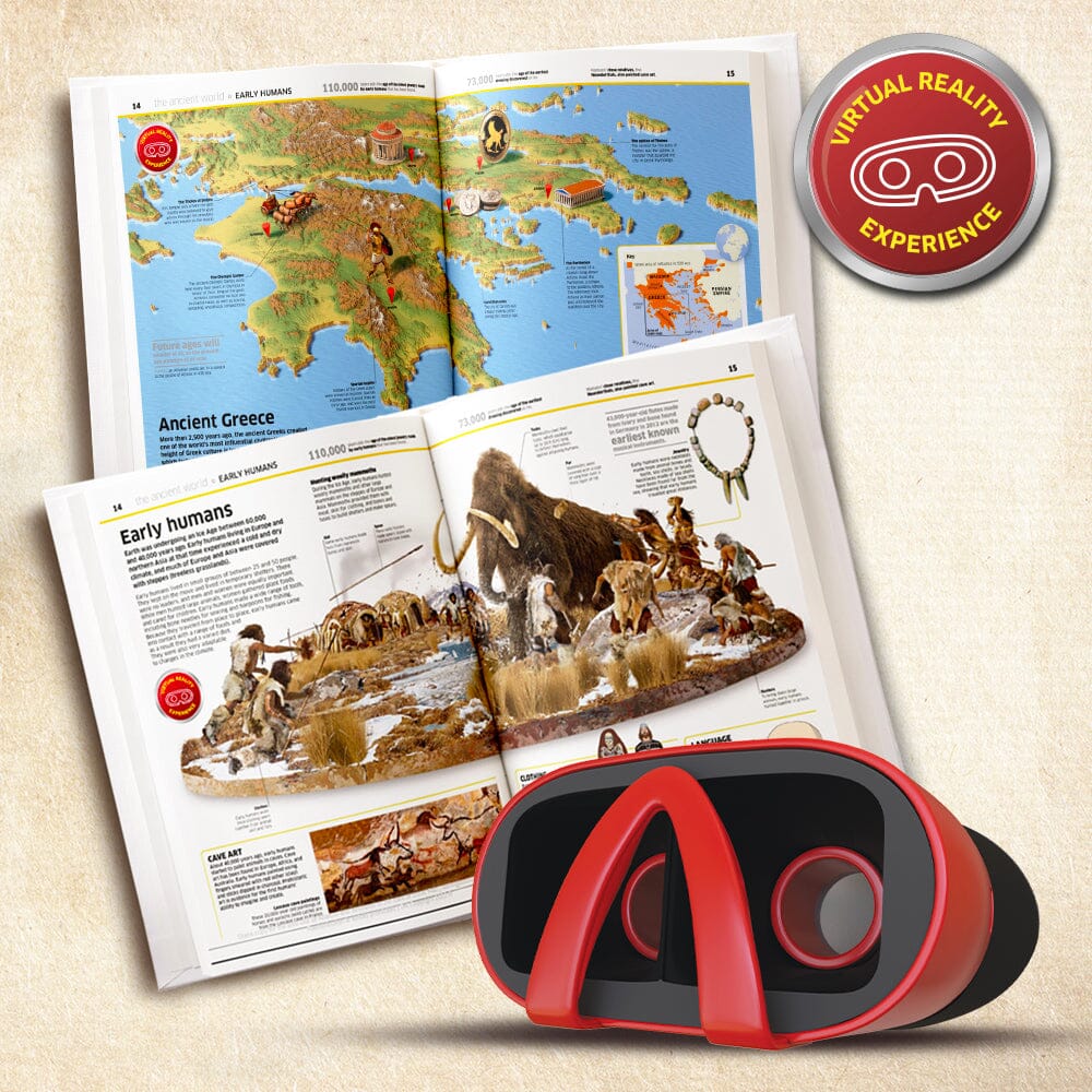 Virtual Reality Discovery Gift Set W/ Dk Book - History!