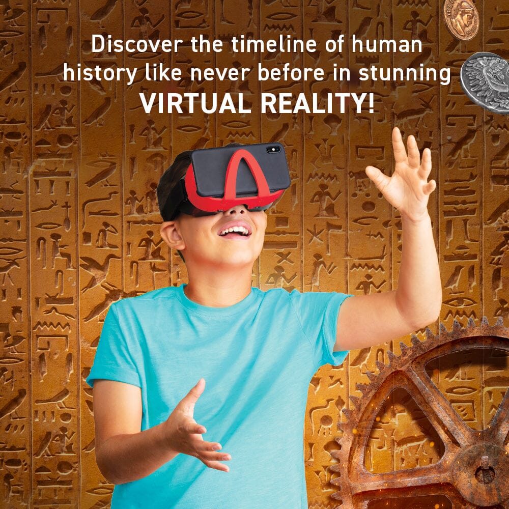 Virtual Reality Discovery Gift Set W/ Dk Book - History!
