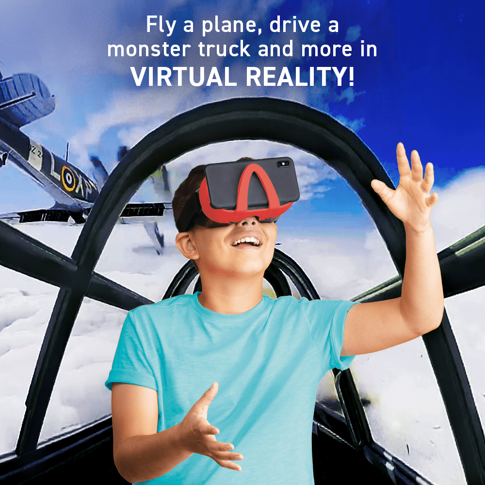 Virtual Reality Discovery Gift Set W/ Dk Book - Transport!