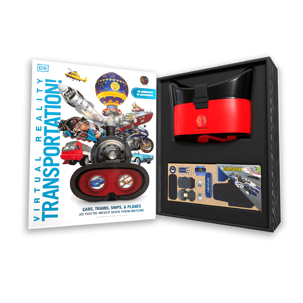 Virtual Reality Discovery Gift Set W/ Dk Book - Transport!
