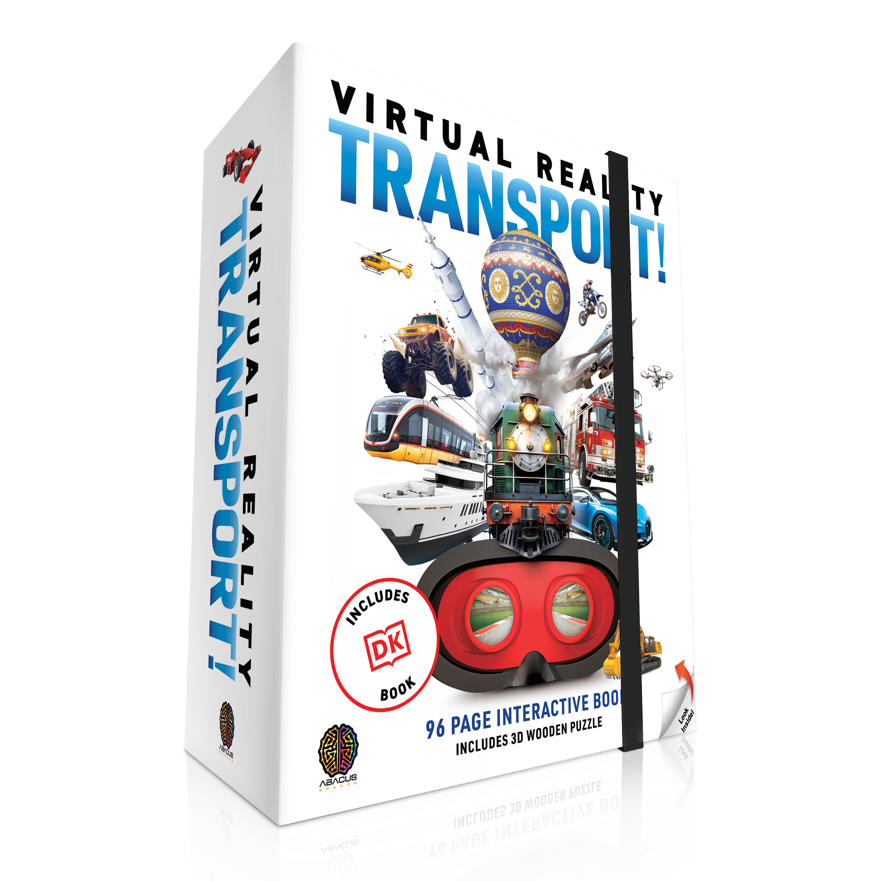 Virtual Reality Discovery Gift Set W/ Dk Book - Transport!