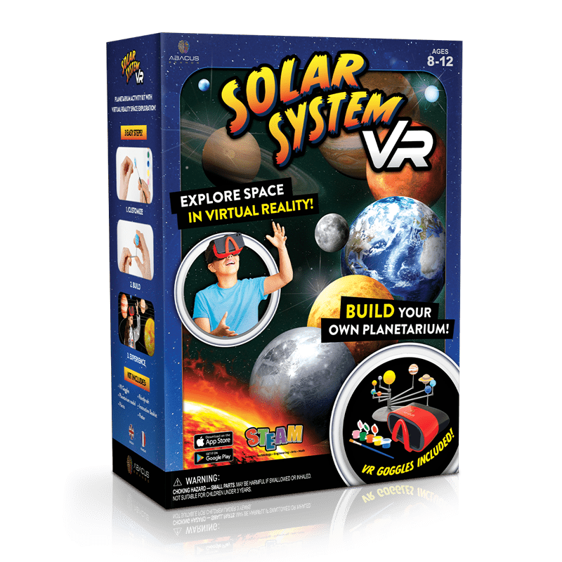 Virtual Reality Space Exploration Kit - Solar System Vr