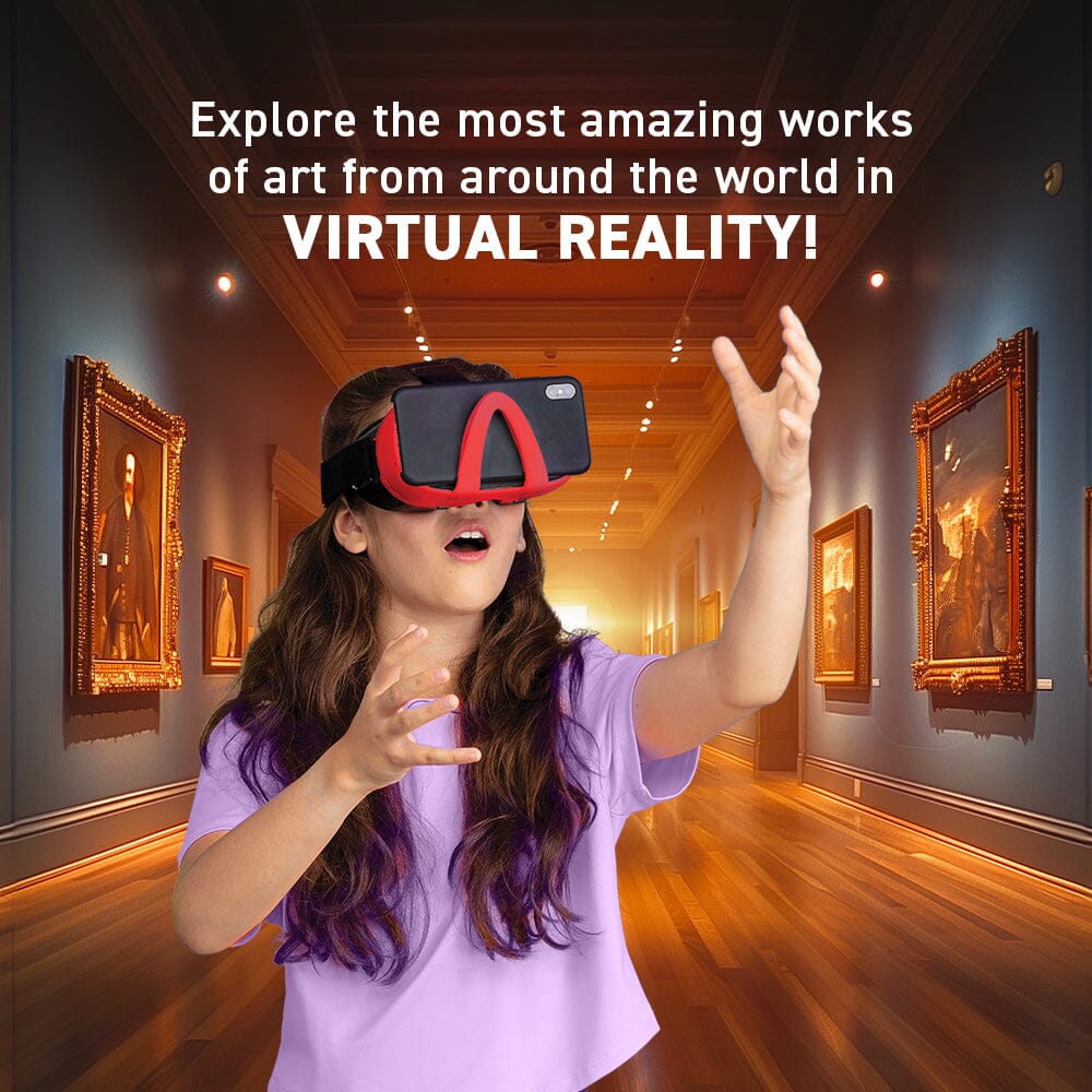Virtual Reality World Art Discovery Gift Set W/ Dk Book