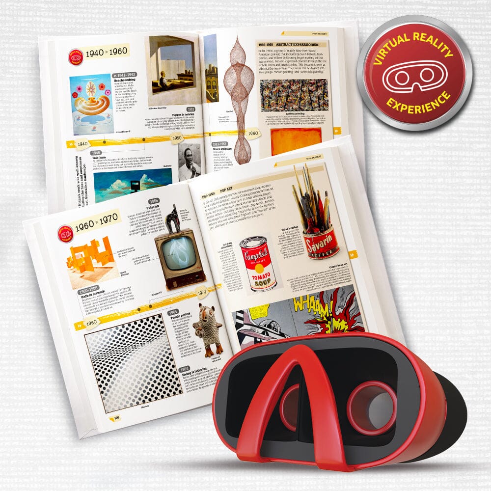 Virtual Reality World Art Discovery Gift Set W/ Dk Book