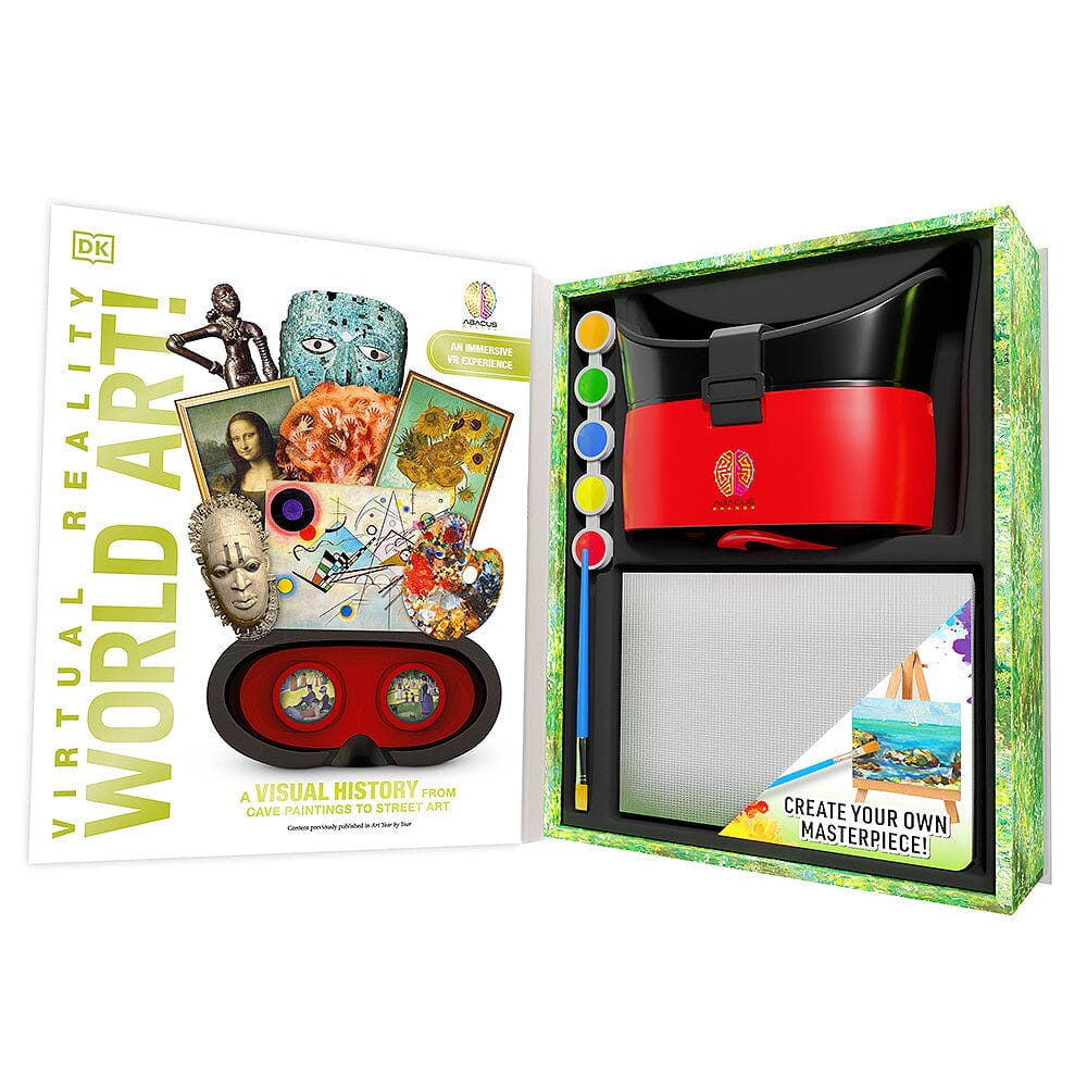Virtual Reality World Art Discovery Gift Set W/ Dk Book