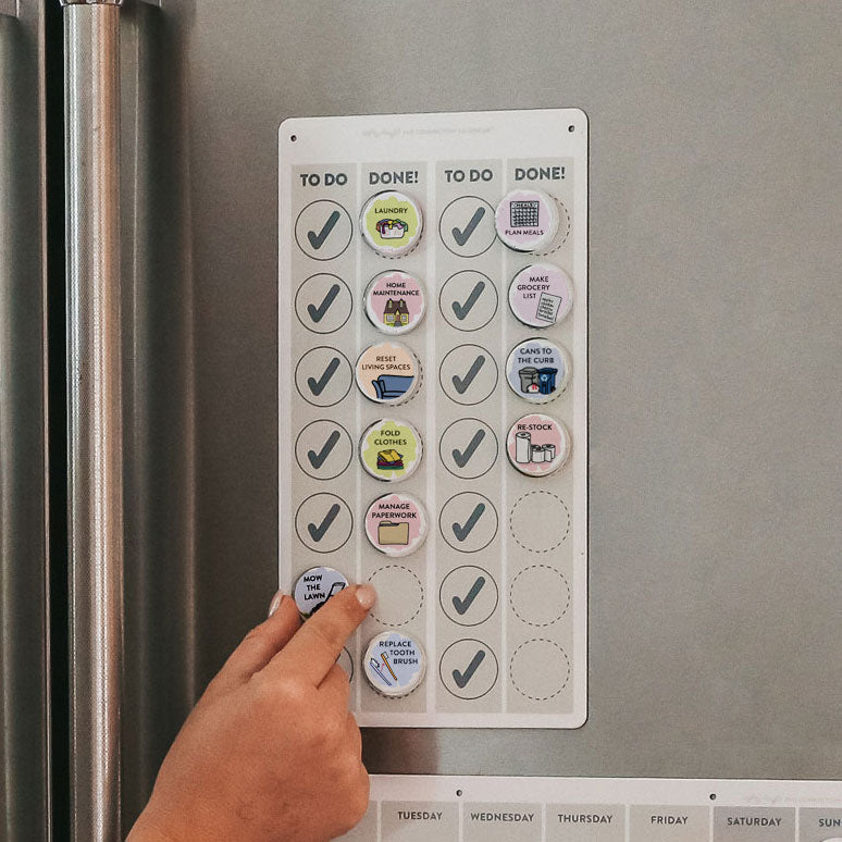 Adult Chore Chart For Individuals & Adhd