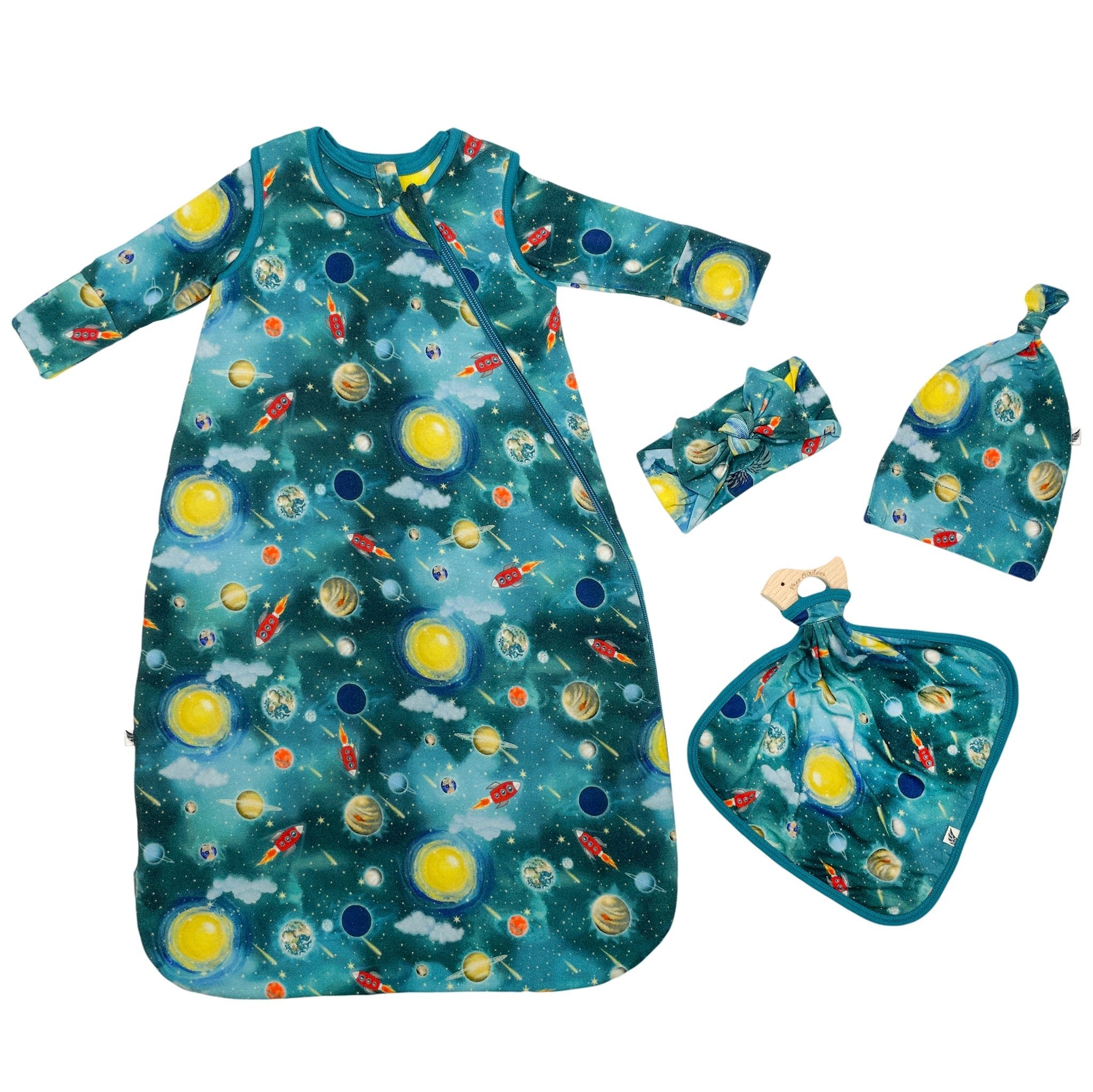 Vroom To The Planets Coverall (0-3t)