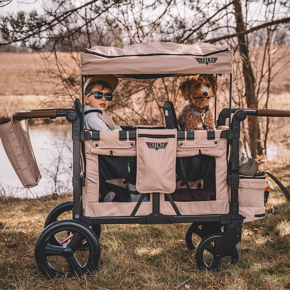 Keenz Vyo͞o The Seating Chameleon Stroller Wagon 2-passengers