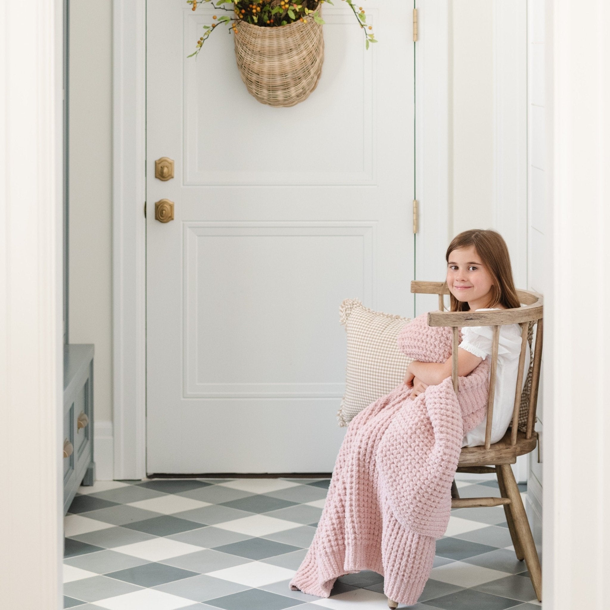 Waffle Knit Toddler Blankets