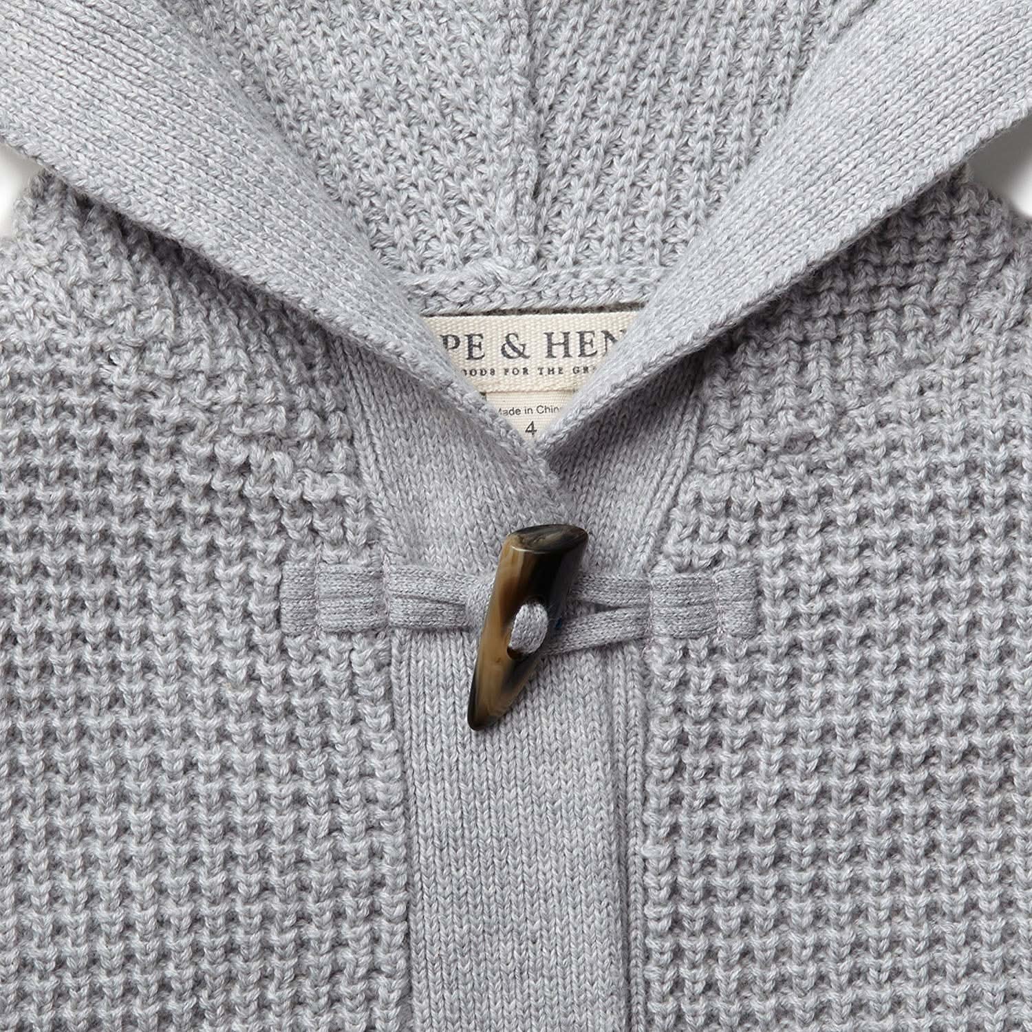 Waffle Stitch Hooded Sweater - Baby