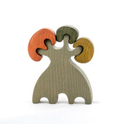 Wooden Dinosaur Times Tree