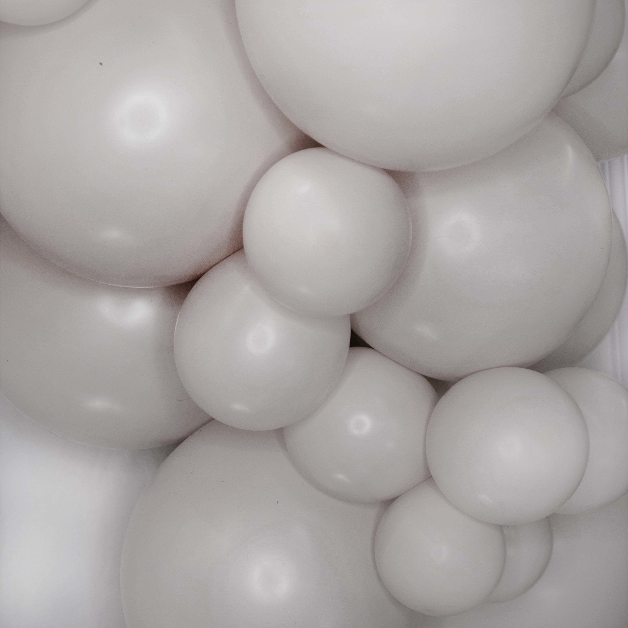Warm Gray Balloon Garland
