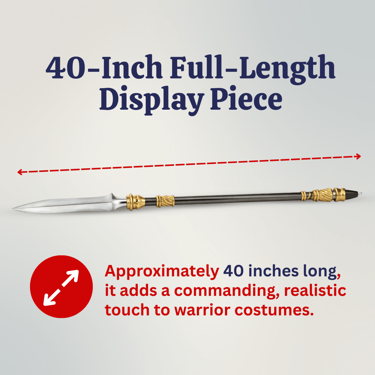 Warrior Spear - 40'' (foam)