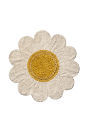 WASHABLE RUG WHITE DAISY