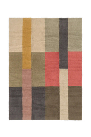 Wool Area Rug Chroma Palette