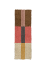 Wool Runner Rug Chroma Spiced Coral