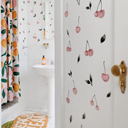 Watercolor Cherries Wall Decals