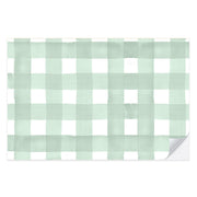 Green Gingham Placemat Pad