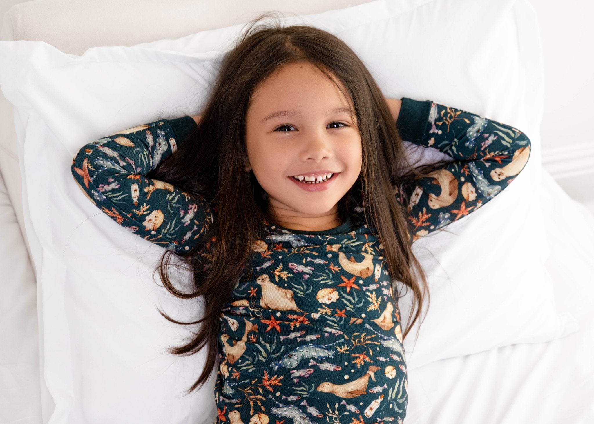 Waves & Whiskers Long Sleeve Pj's
