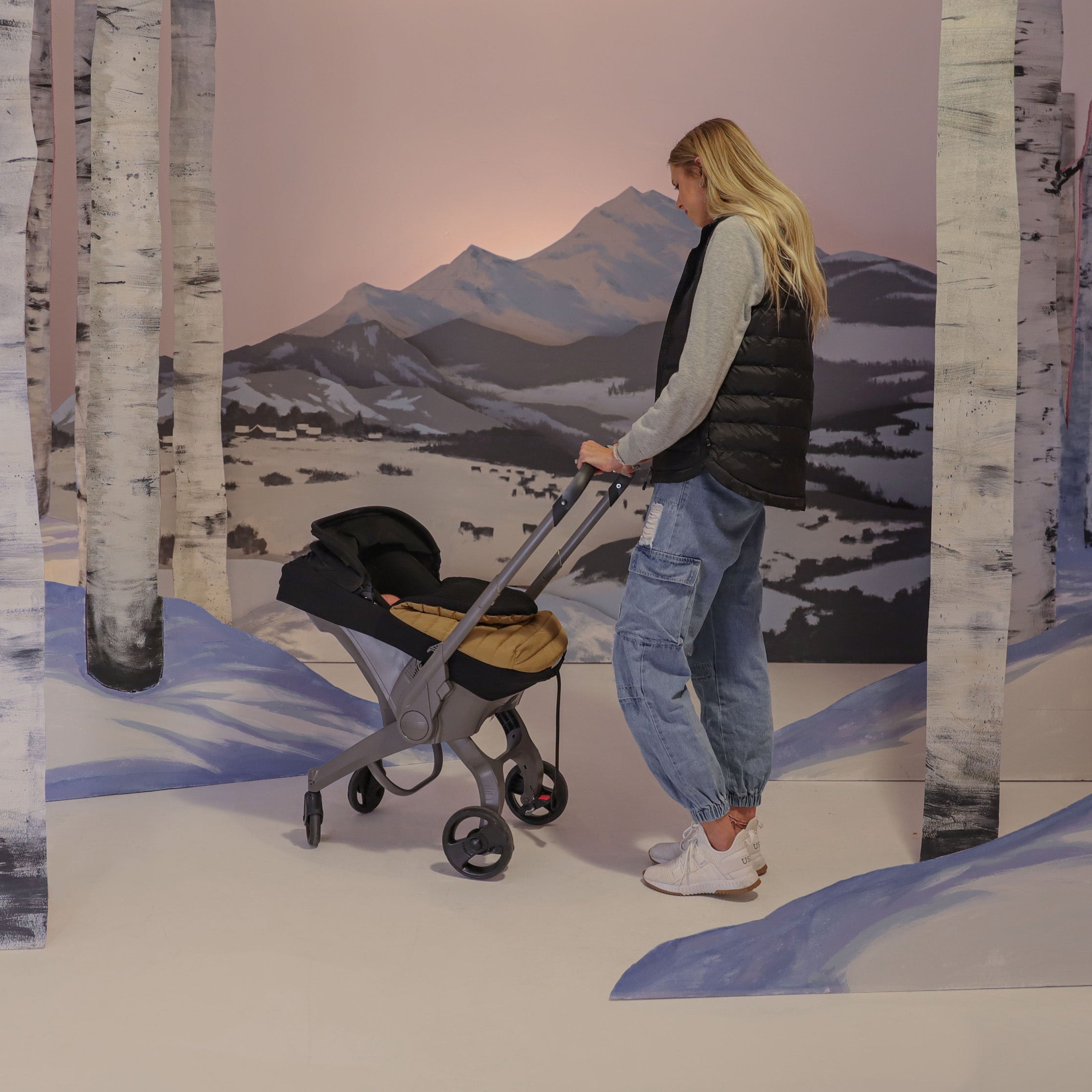 Winter Car Seat Cover - Ginger