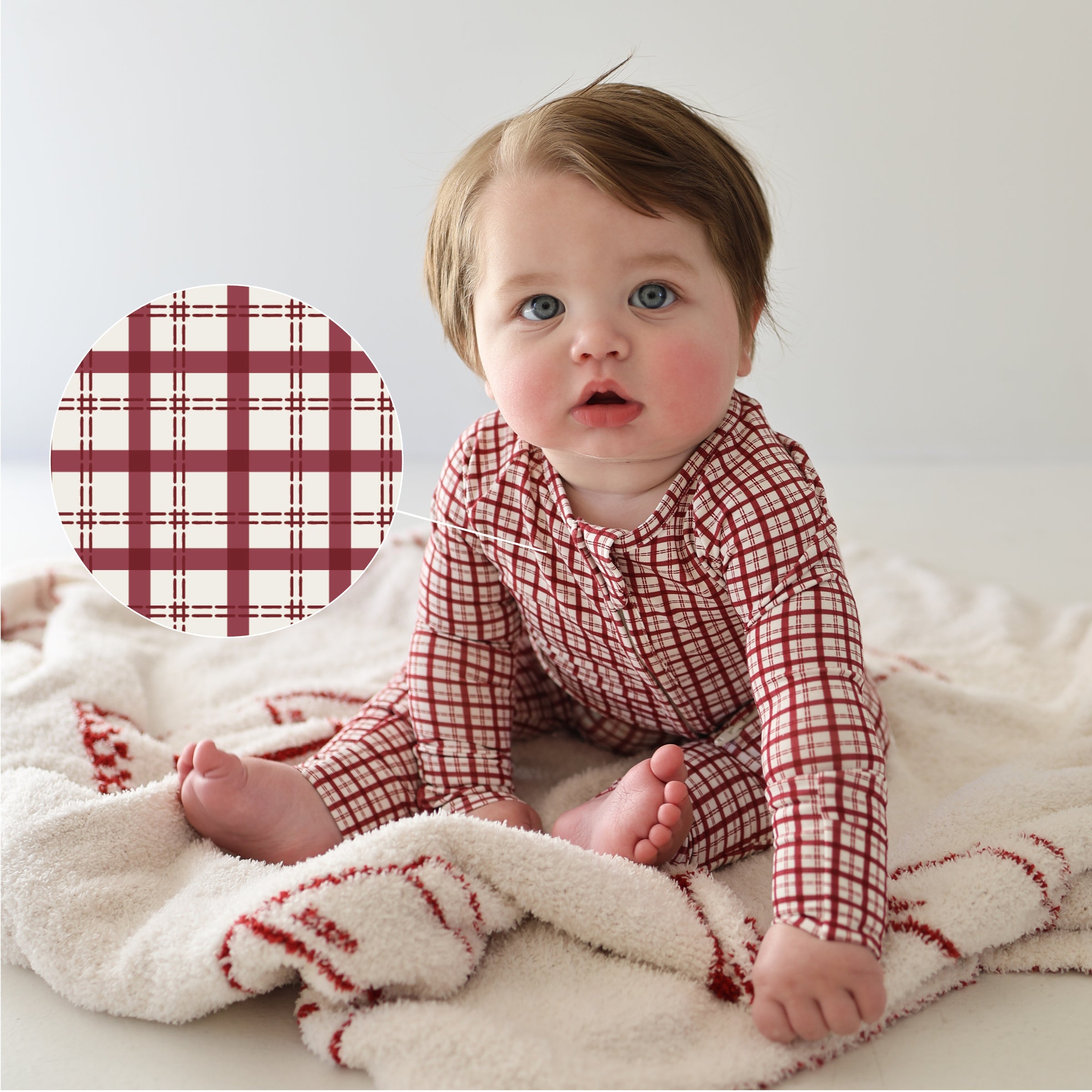 Bamboo Zip Pajamas | Window Pane