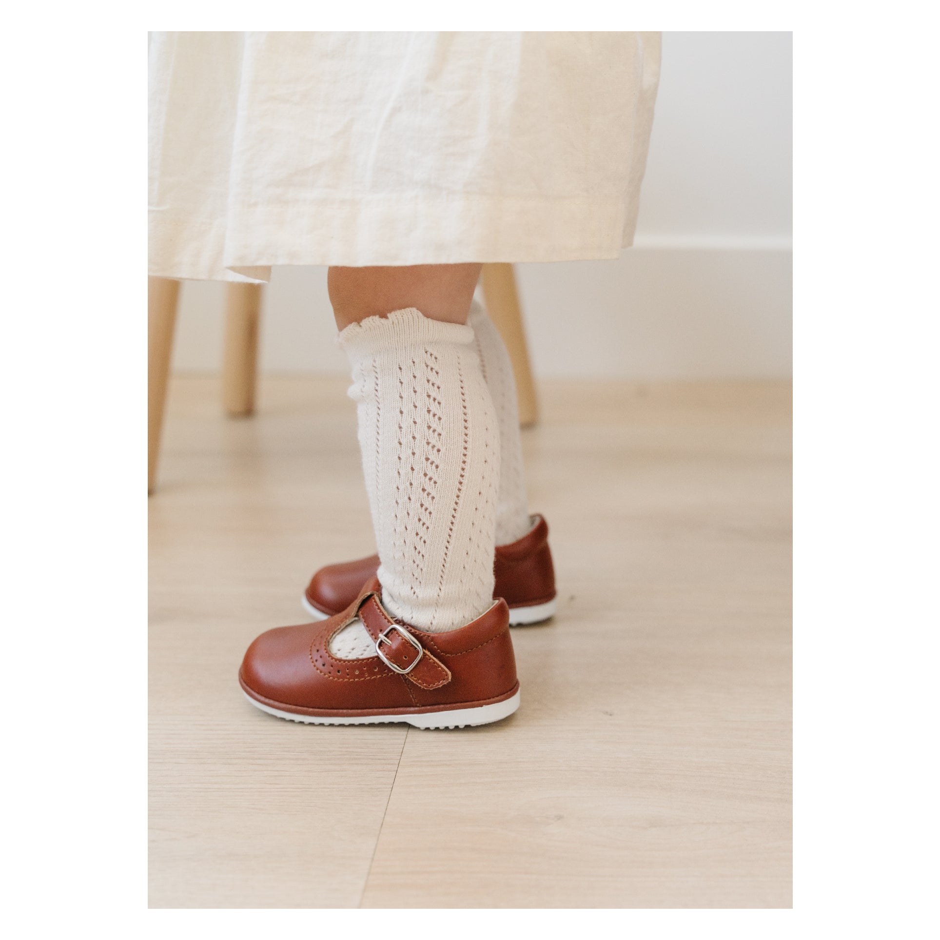 Gemma Leather T-strap Mary Jane (baby)