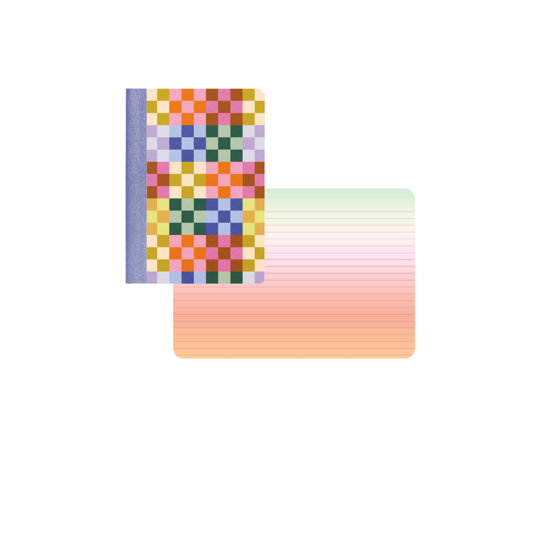 Mini Notebook Set - Happy Go Lucky