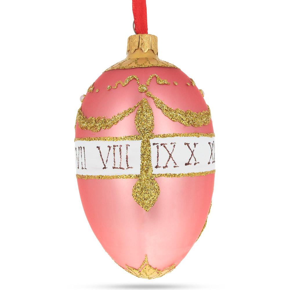 1902 Duchess Of Marlborough Royal Egg Glass Ornament 4 Inches