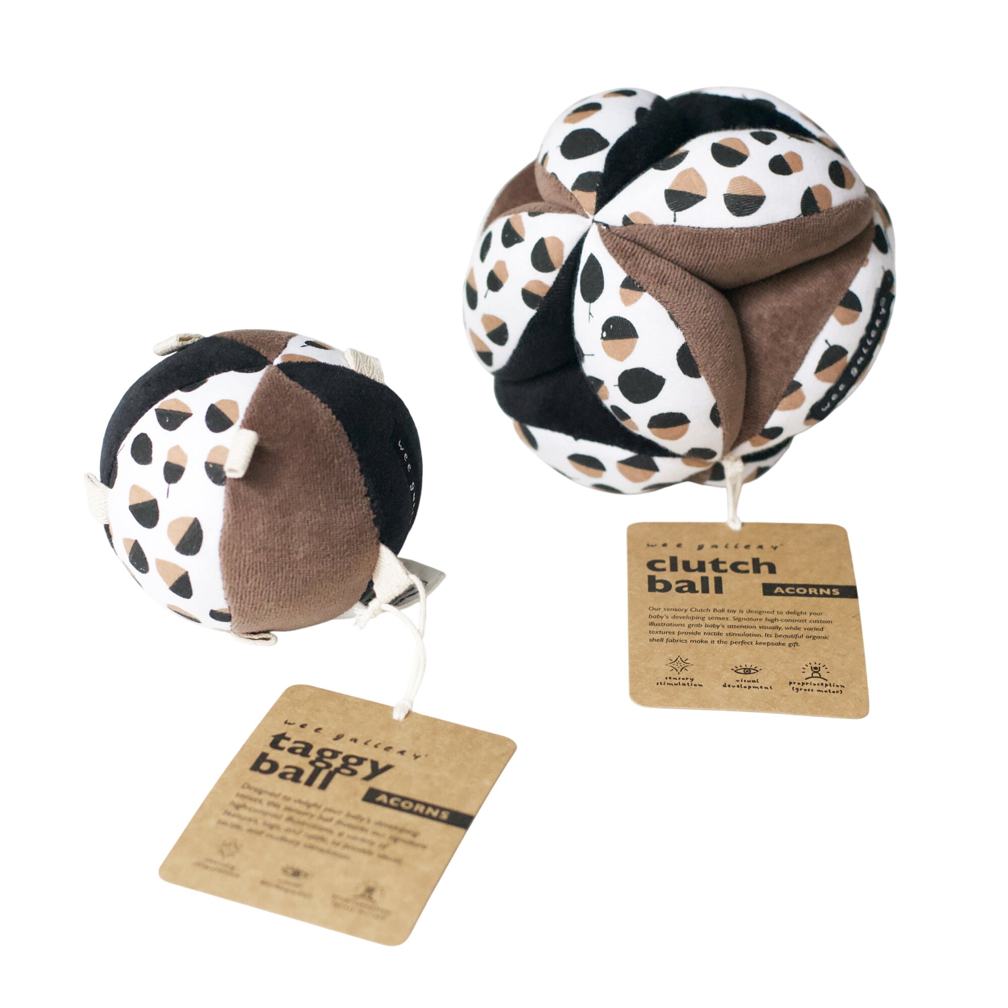 Acorn Clutch And Taggy Ball Bundle