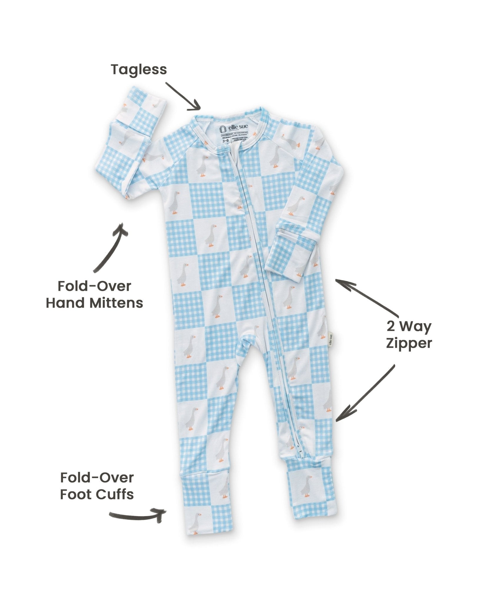 Wesley Zipper Romper