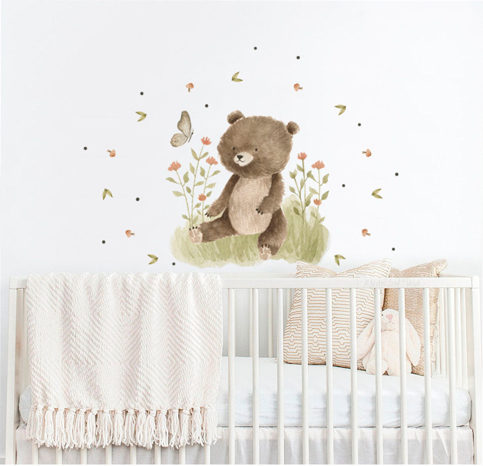 Woodland Creatures - Fabric Nursery Wall Art Decals