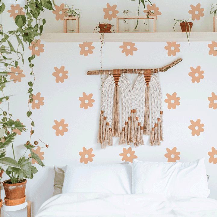 Whimsy Daisy Wall Decals