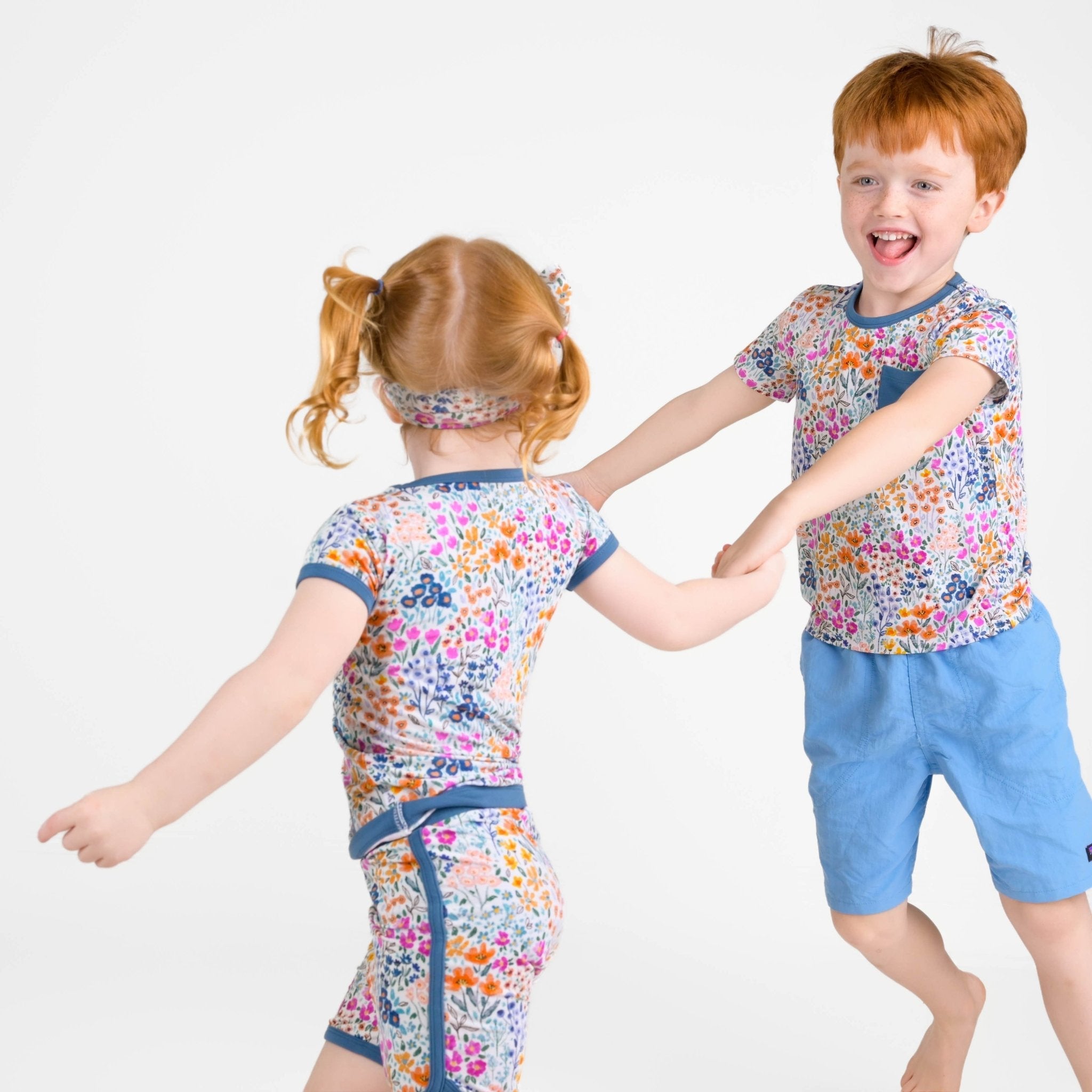 Whispering Wildflowers Kids' Short Sleeve T-shirt