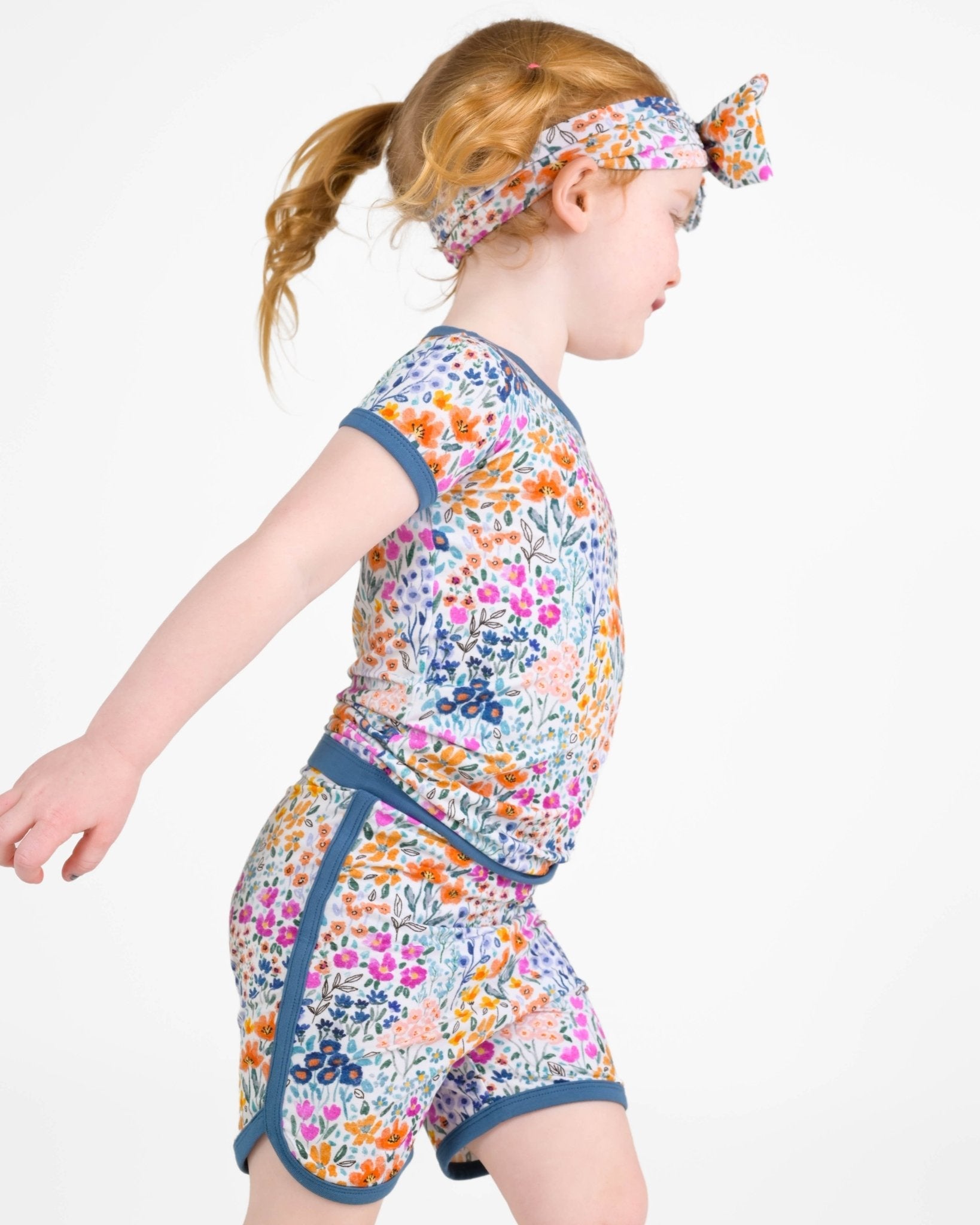 Whispering Wildflowers Short Pajama Set