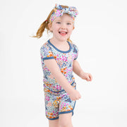 Whispering Wildflowers Short Pajama Set