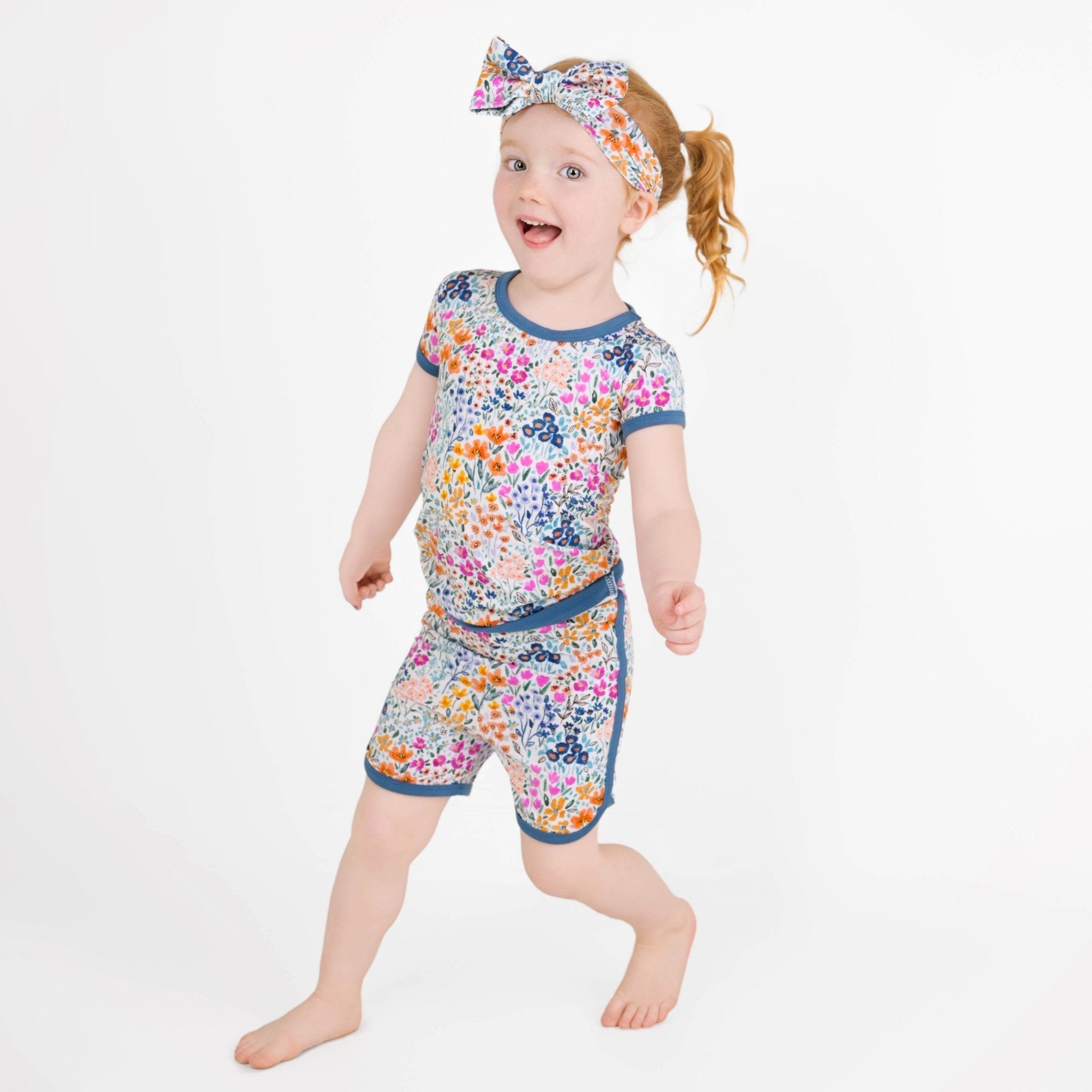 Whispering Wildflowers Short Pajama Set