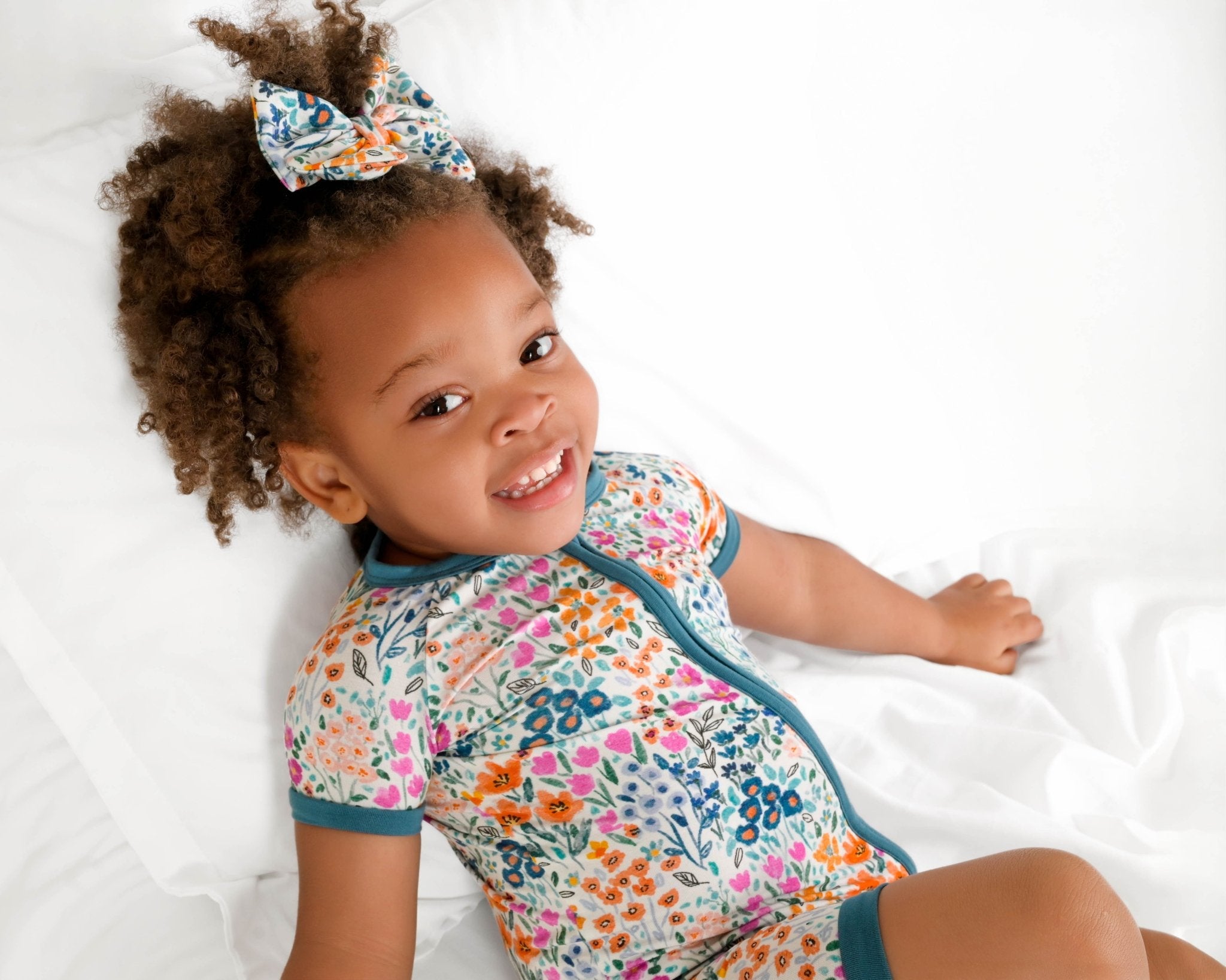 Whispering Wildflowers Short Sleeve Romper