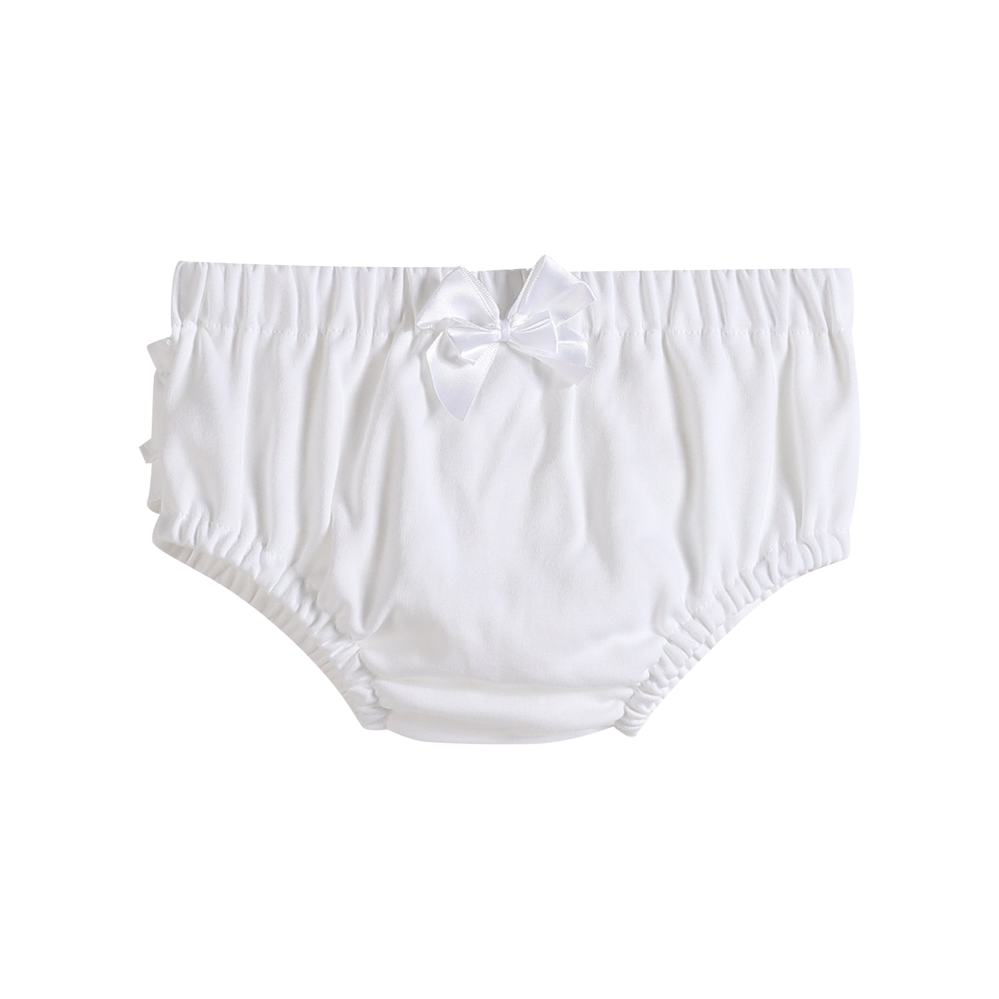 White And Pink Bloomers Knit 2pc Set