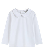 White Collared Shirt