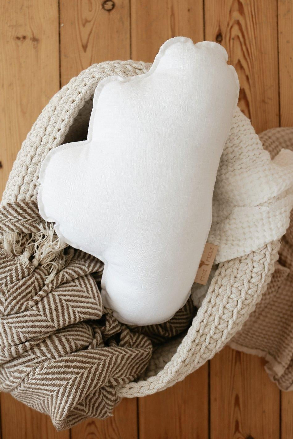 Linen White Cloud Pillow