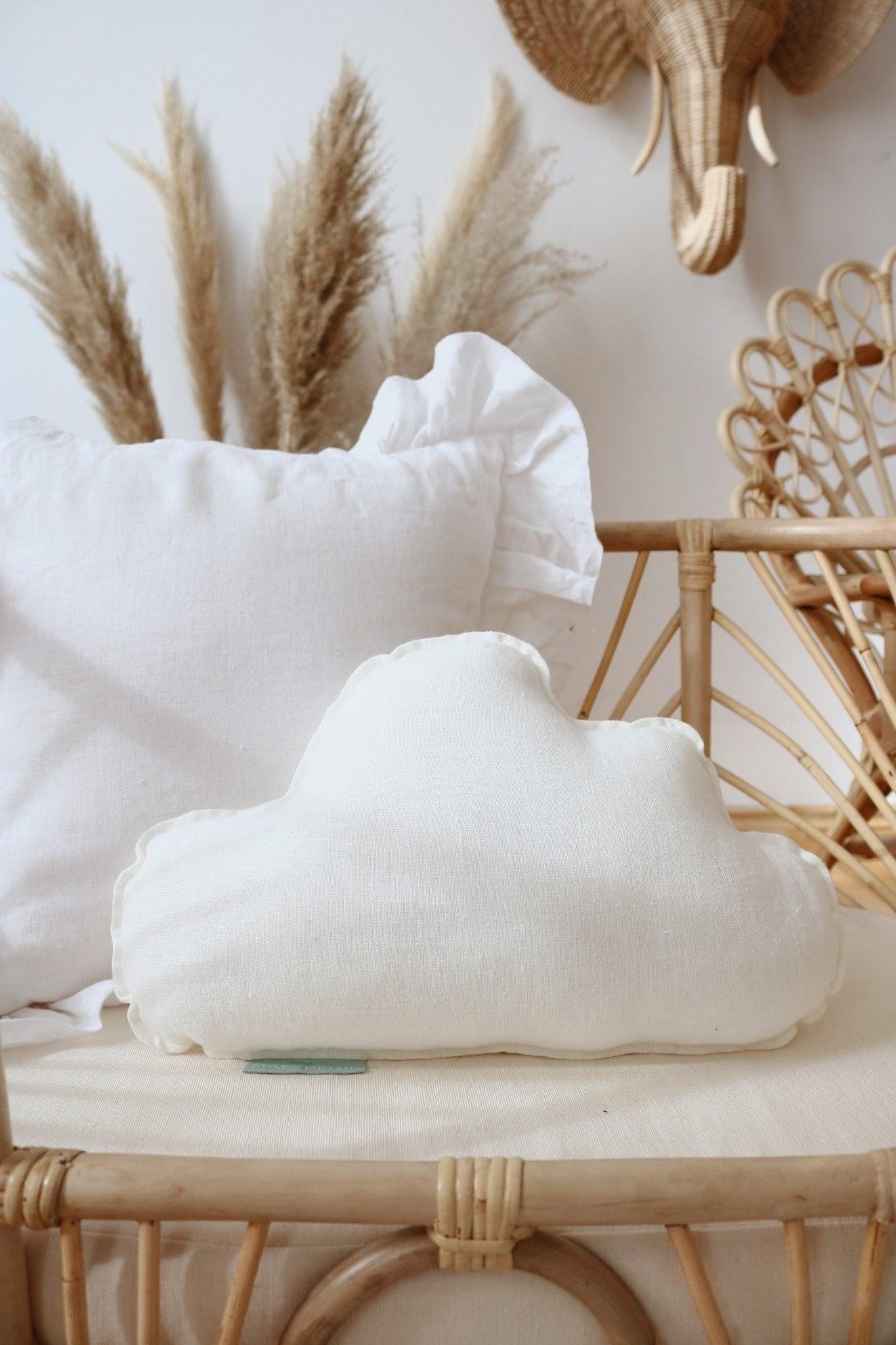 Linen White Cloud Pillow